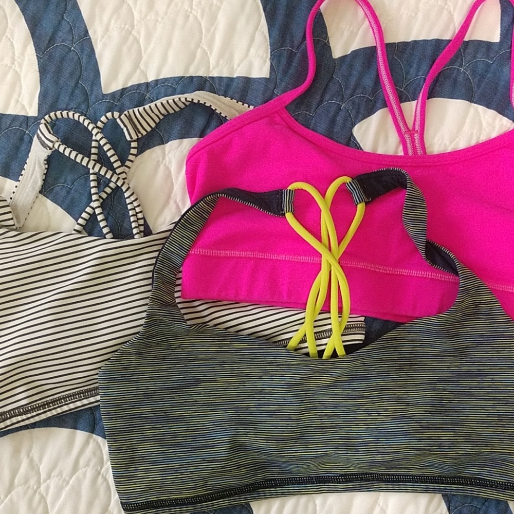 3 Lululemon bras